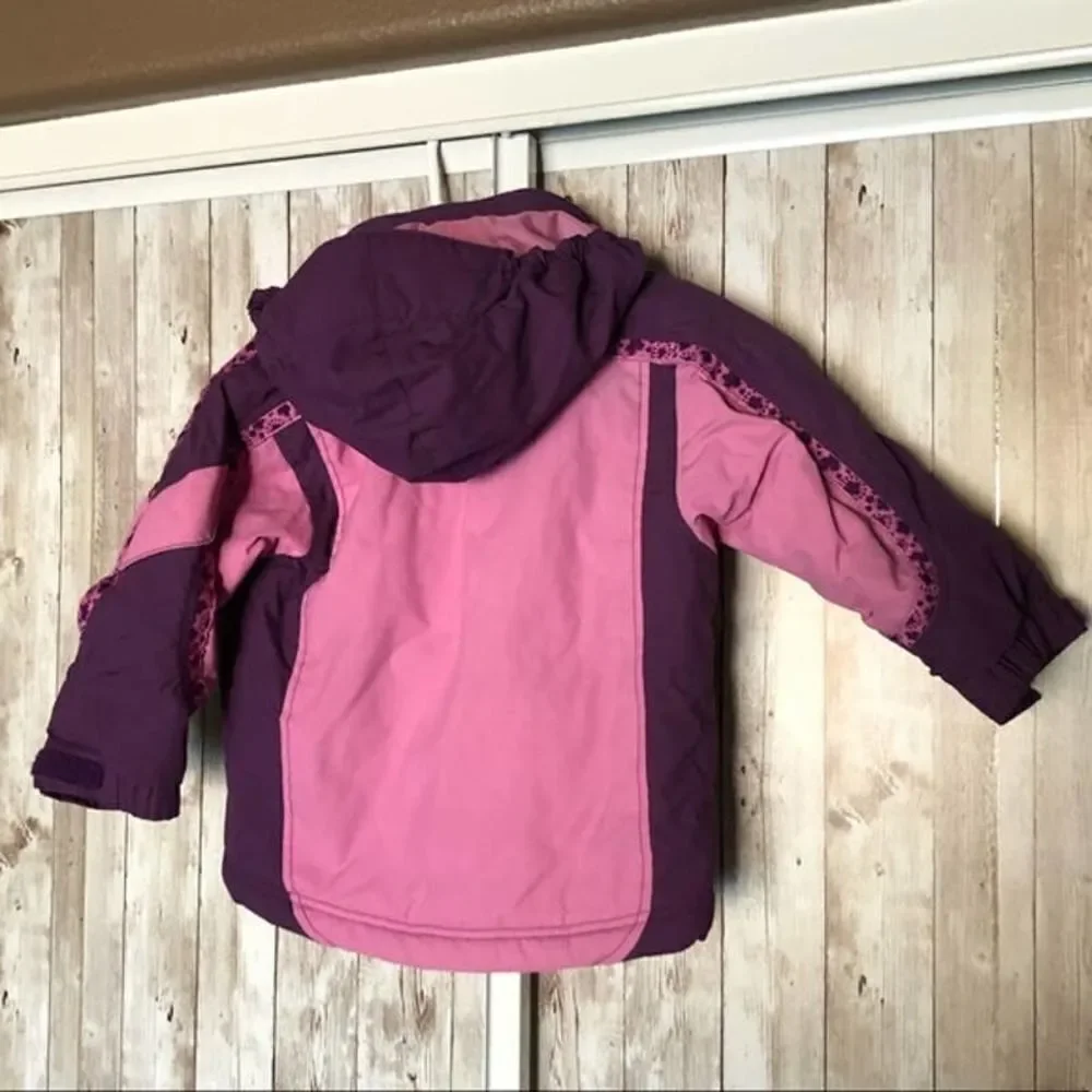 REI Toddler Pink & Purple Snow Jacket 12 months